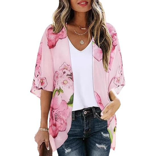 Womens Loose-Fit Blouse Top
