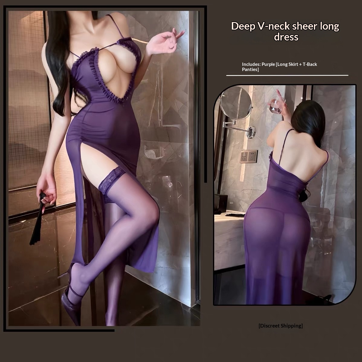 Women's Purple Nightdress