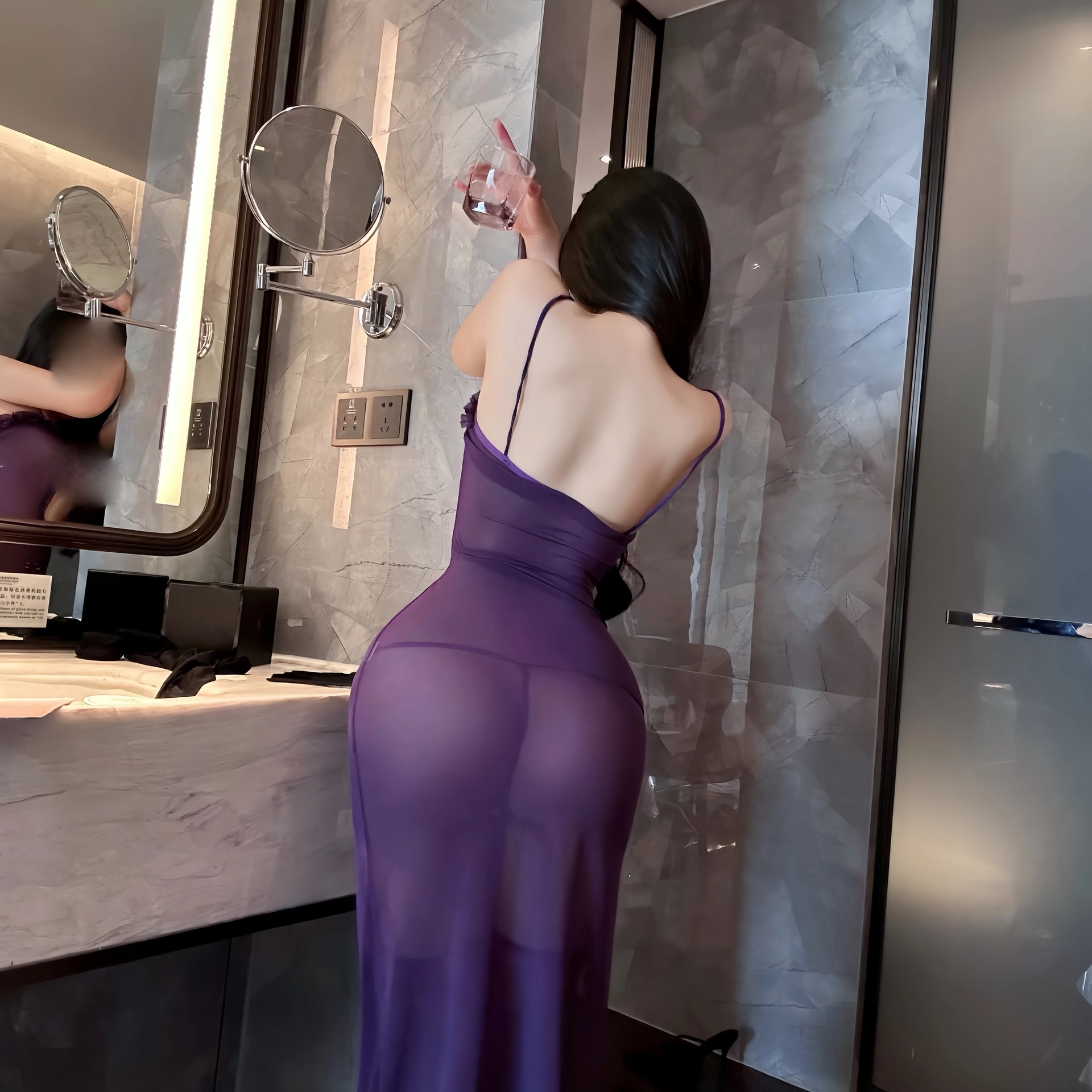 Women's Purple Nightdress
