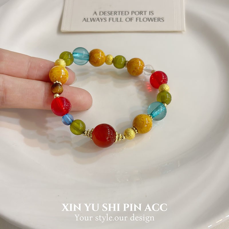 Colorful Diamond Bracelet