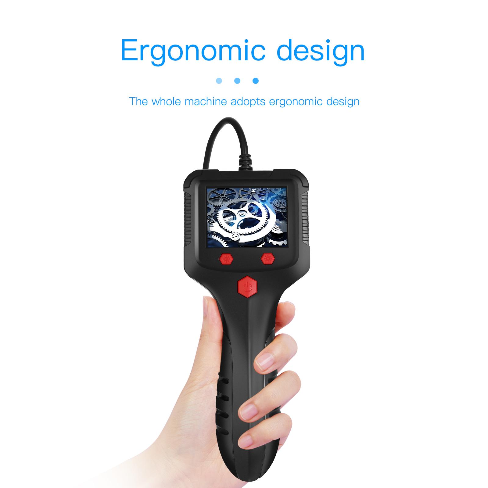 HD Dual-Lens Waterproof Endoscope