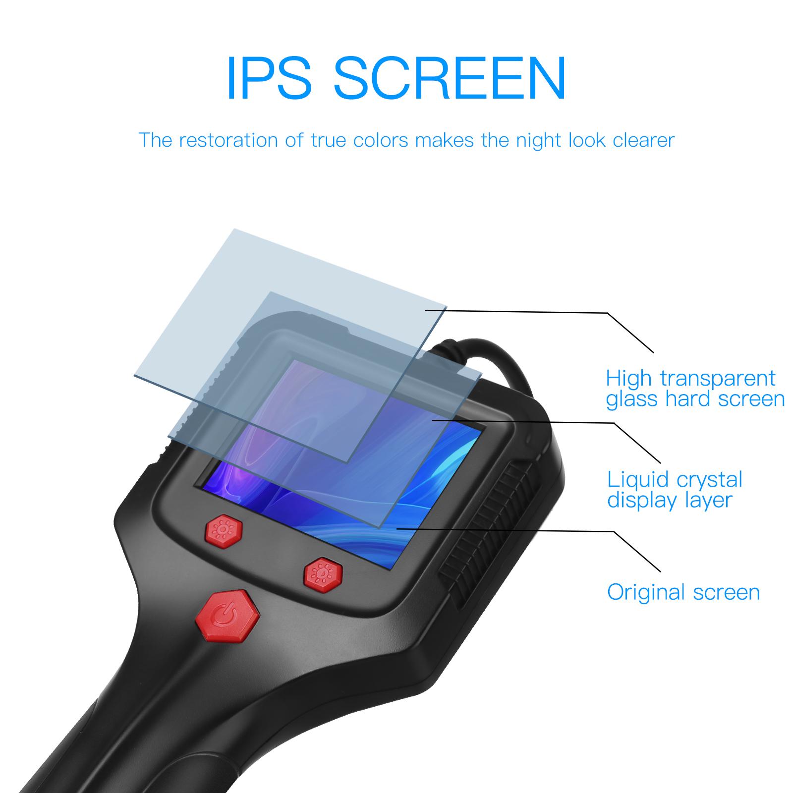 HD Dual-Lens Waterproof Endoscope