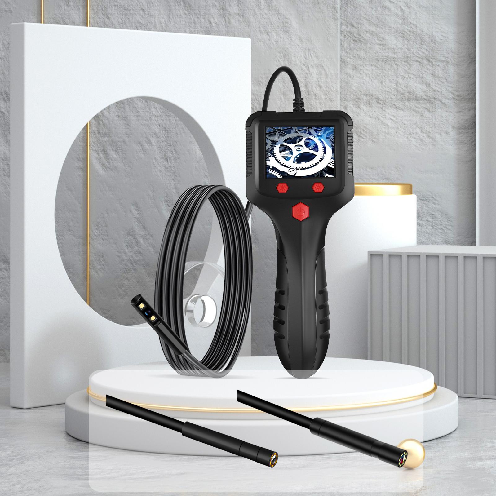 HD Dual-Lens Waterproof Endoscope