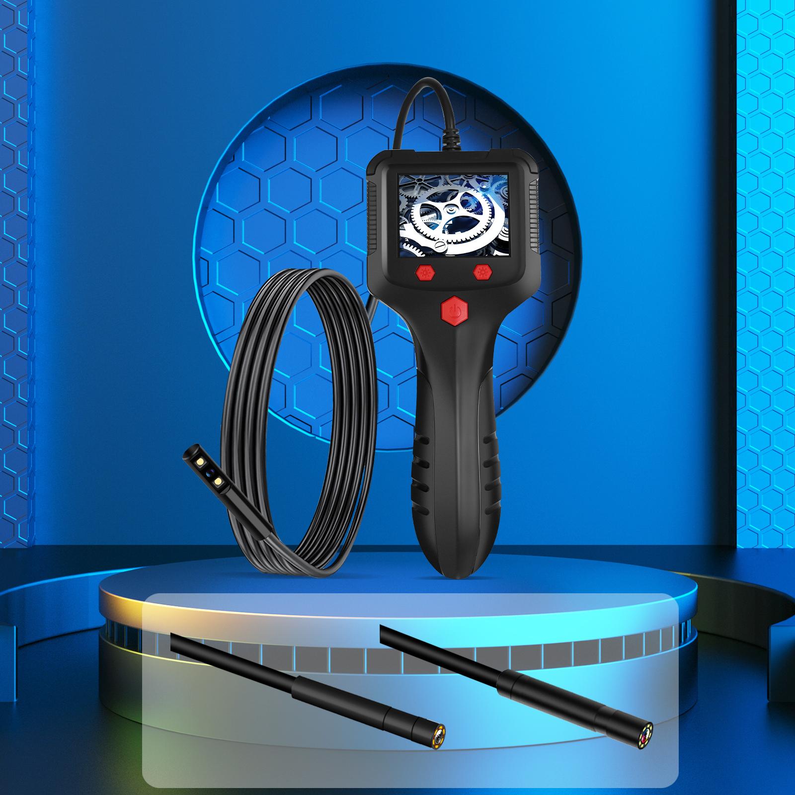 HD Dual-Lens Waterproof Endoscope