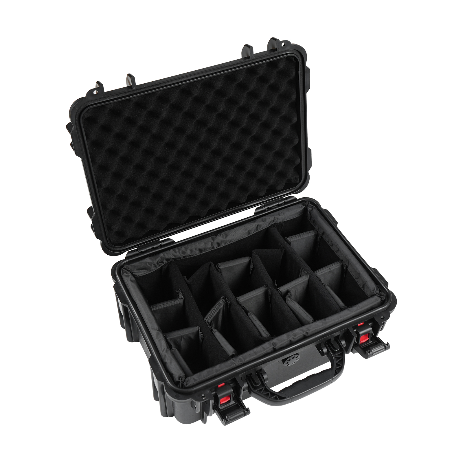 Professional Equipment Case With Adjustable Dividers