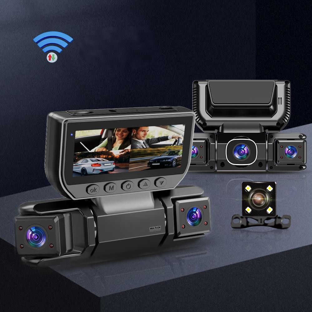 5G WiFi Dash Cam 4 Channel