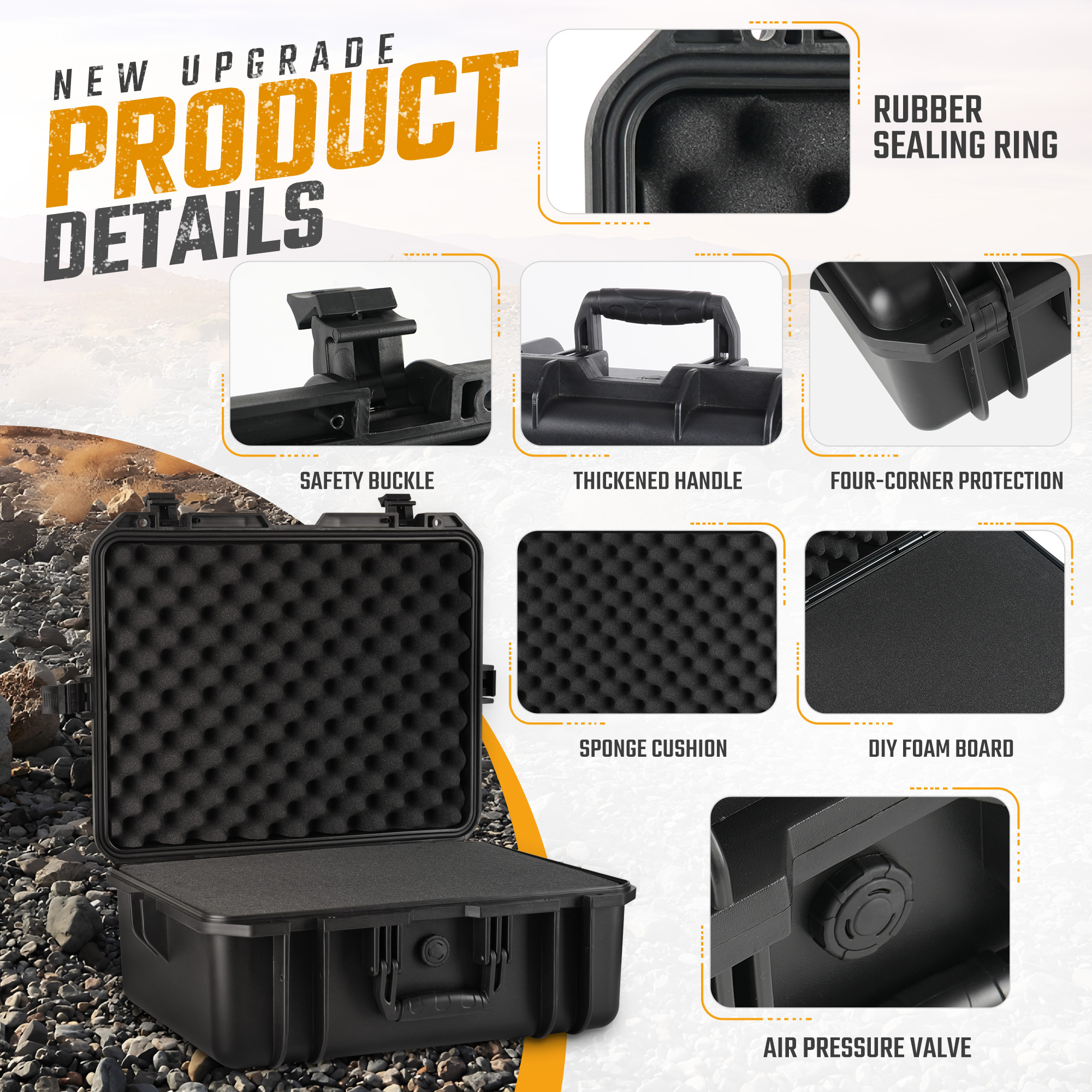 Portable Weather Waterproof Camera Case