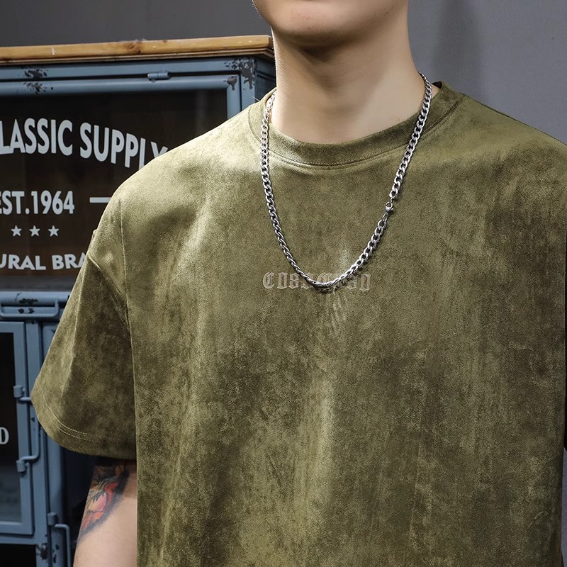 Retro Suede T-Shirt