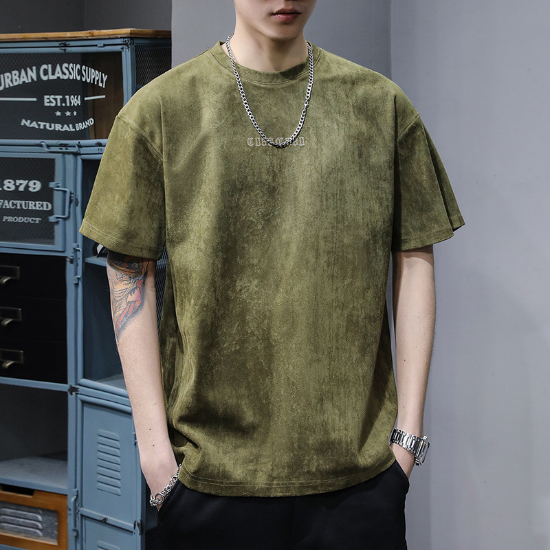 Retro Suede T-Shirt