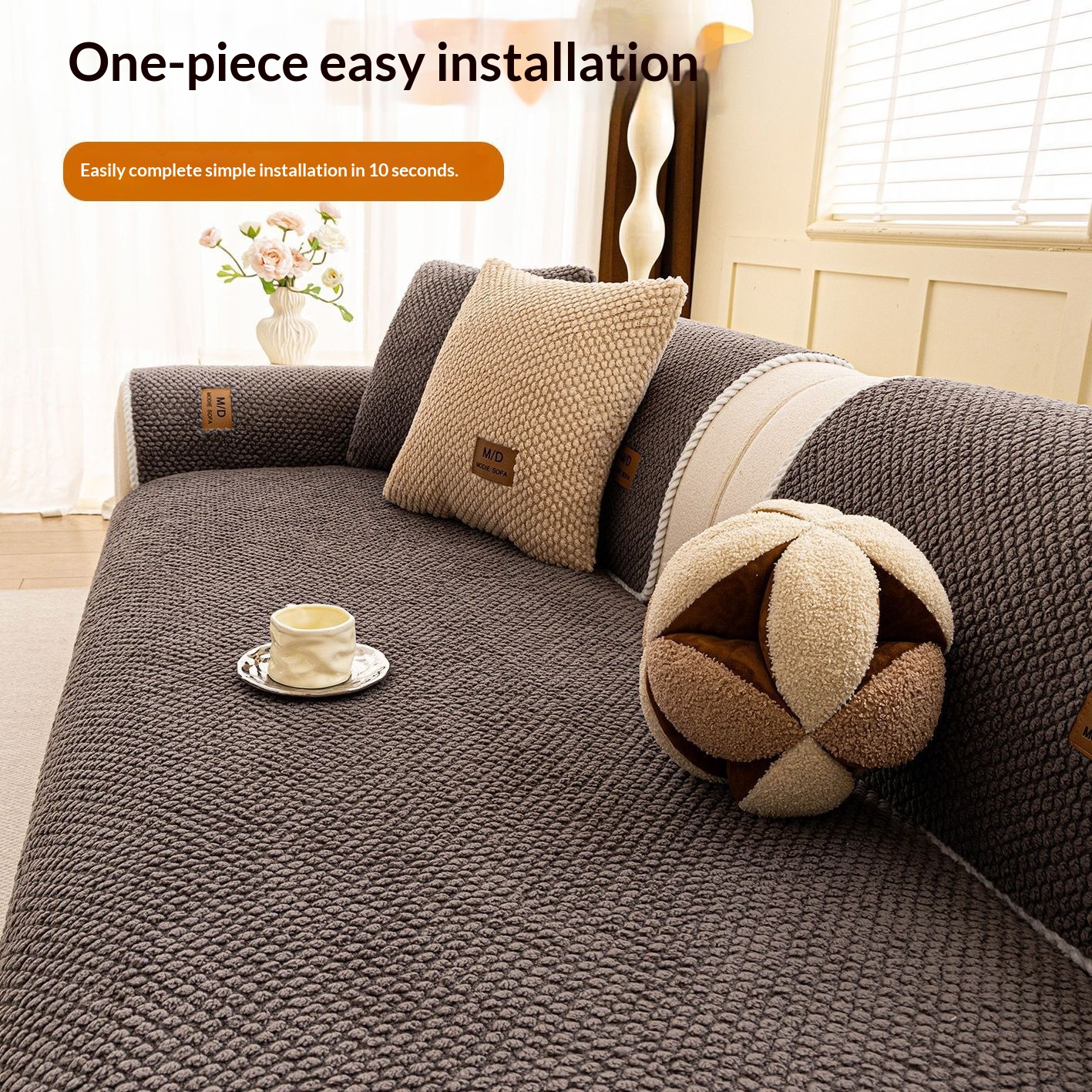 Sofa Cushion Cotton-padded Thickened Winter