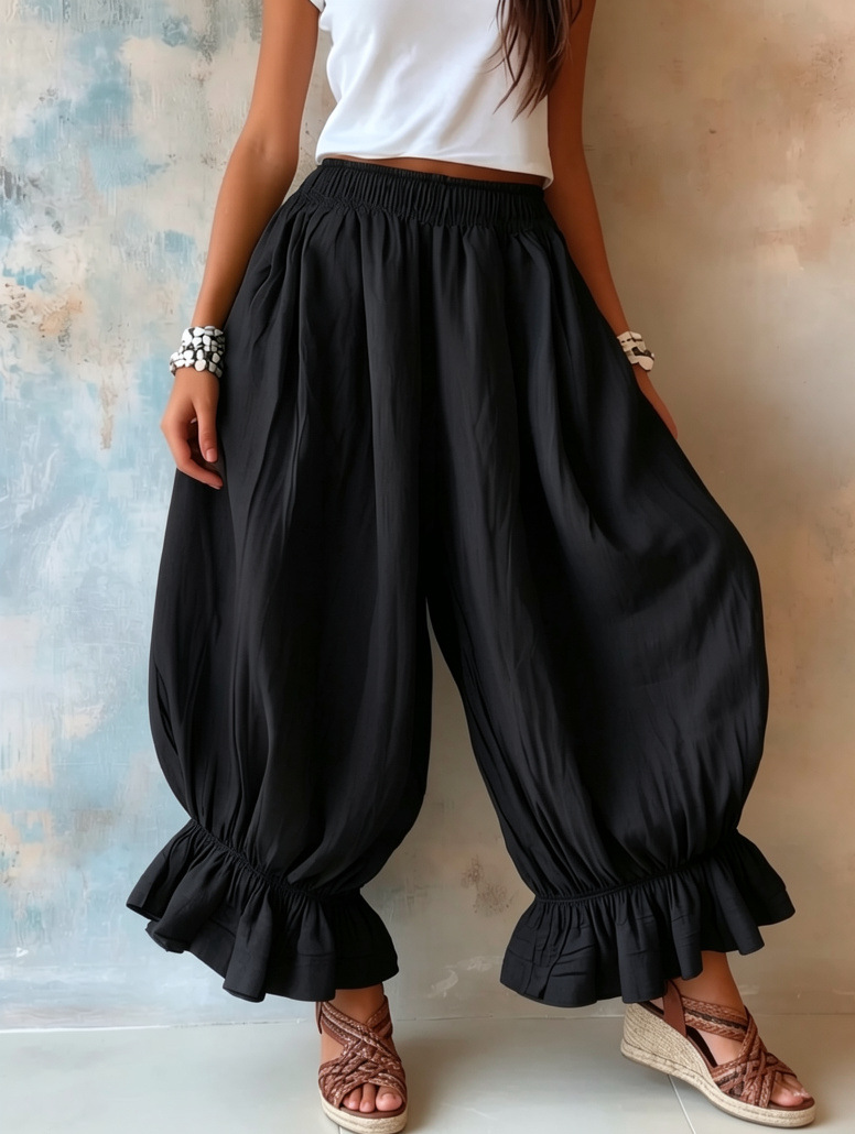 Casual Flared Pants