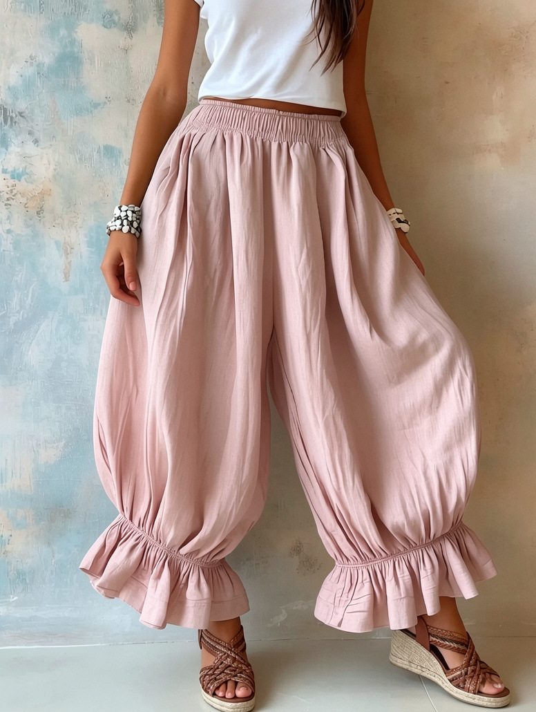 Casual Flared Pants