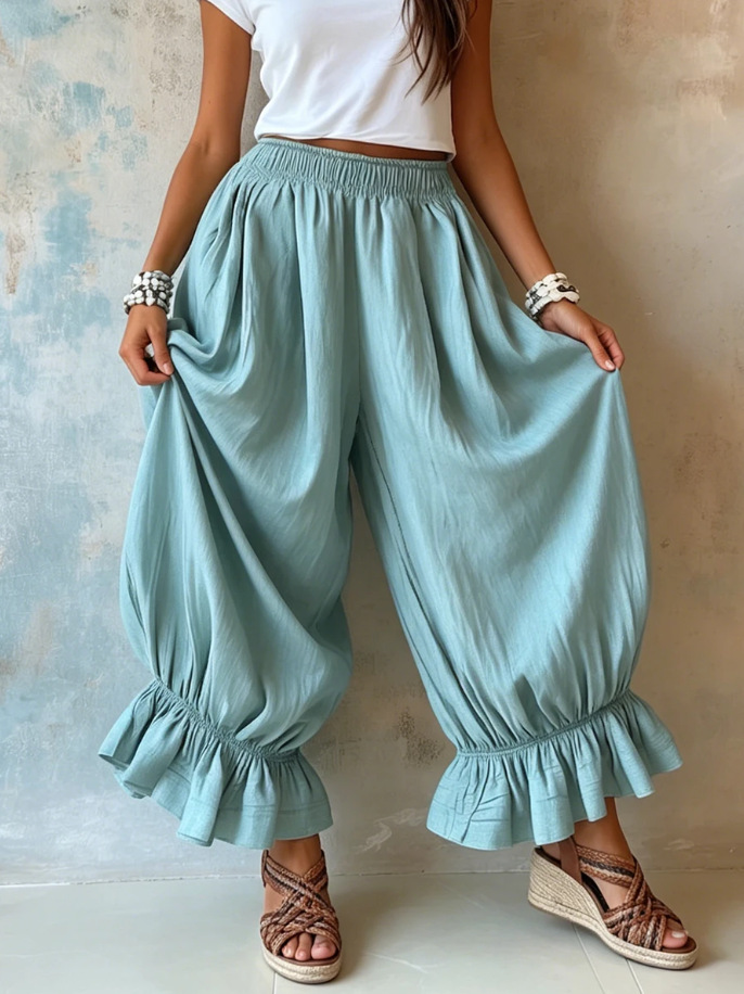 Casual Flared Pants