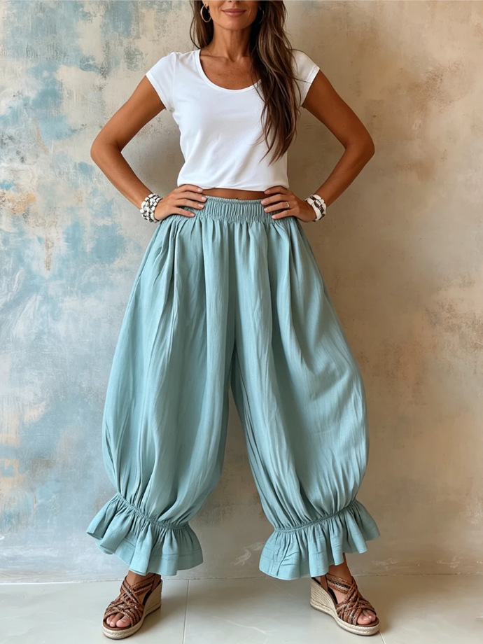 Casual Flared Pants