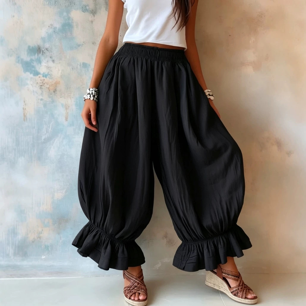 Casual Flared Pants