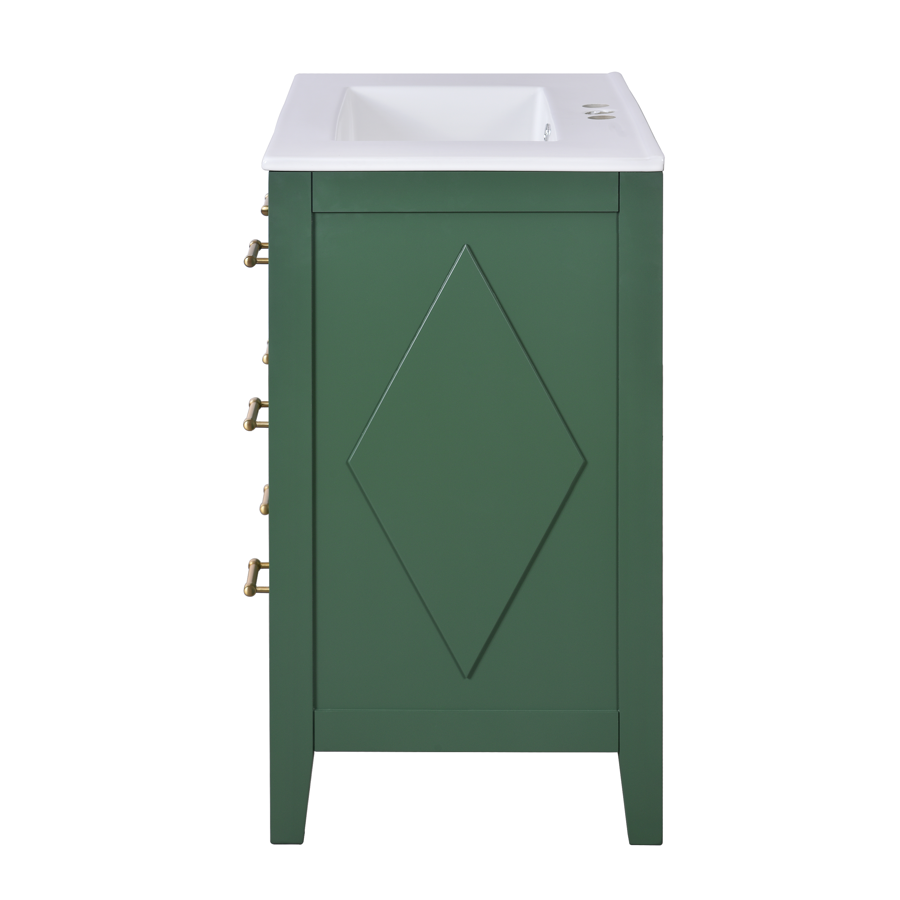 30 Bathroom Vanity With Ceramic Sink
