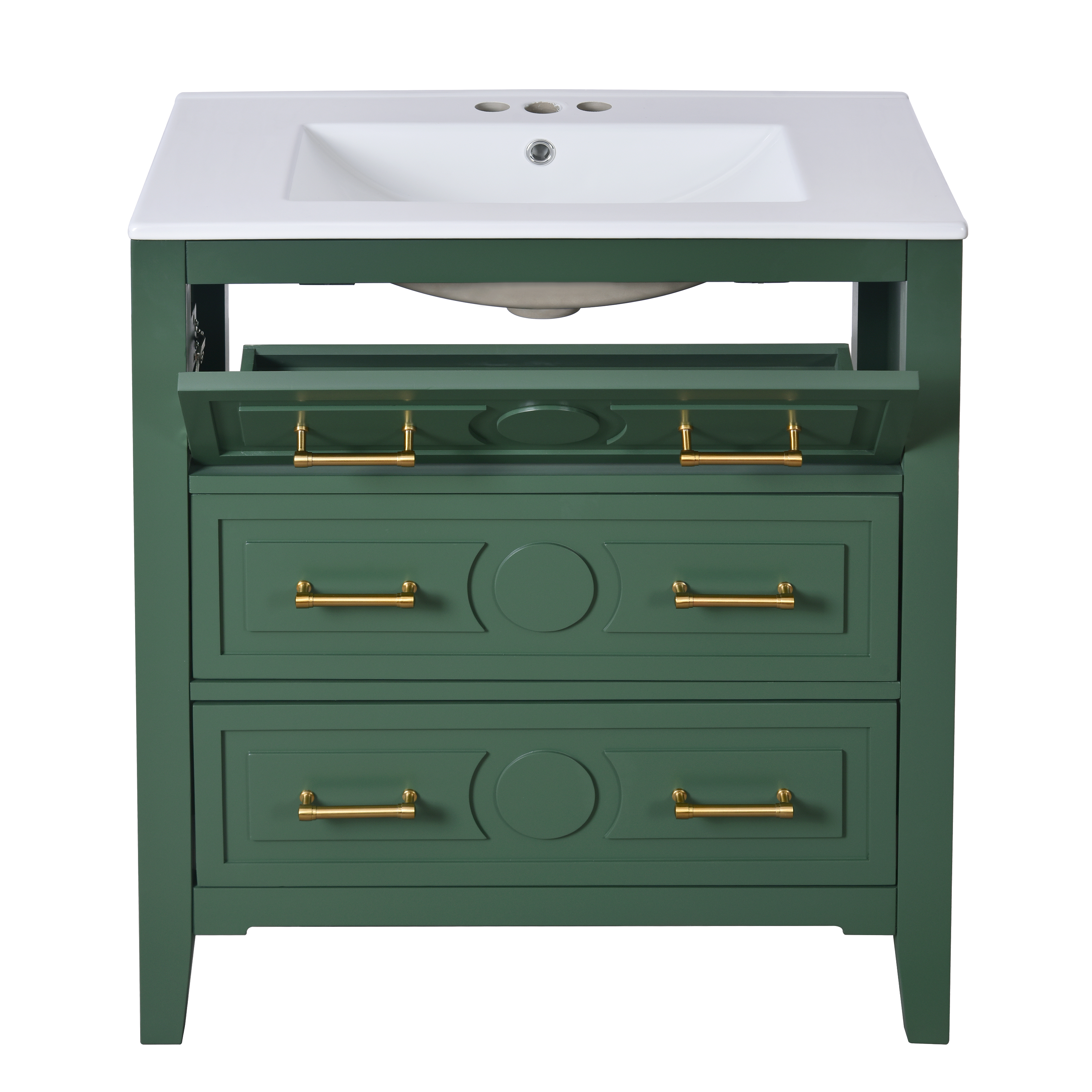 30 Bathroom Vanity With Ceramic Sink