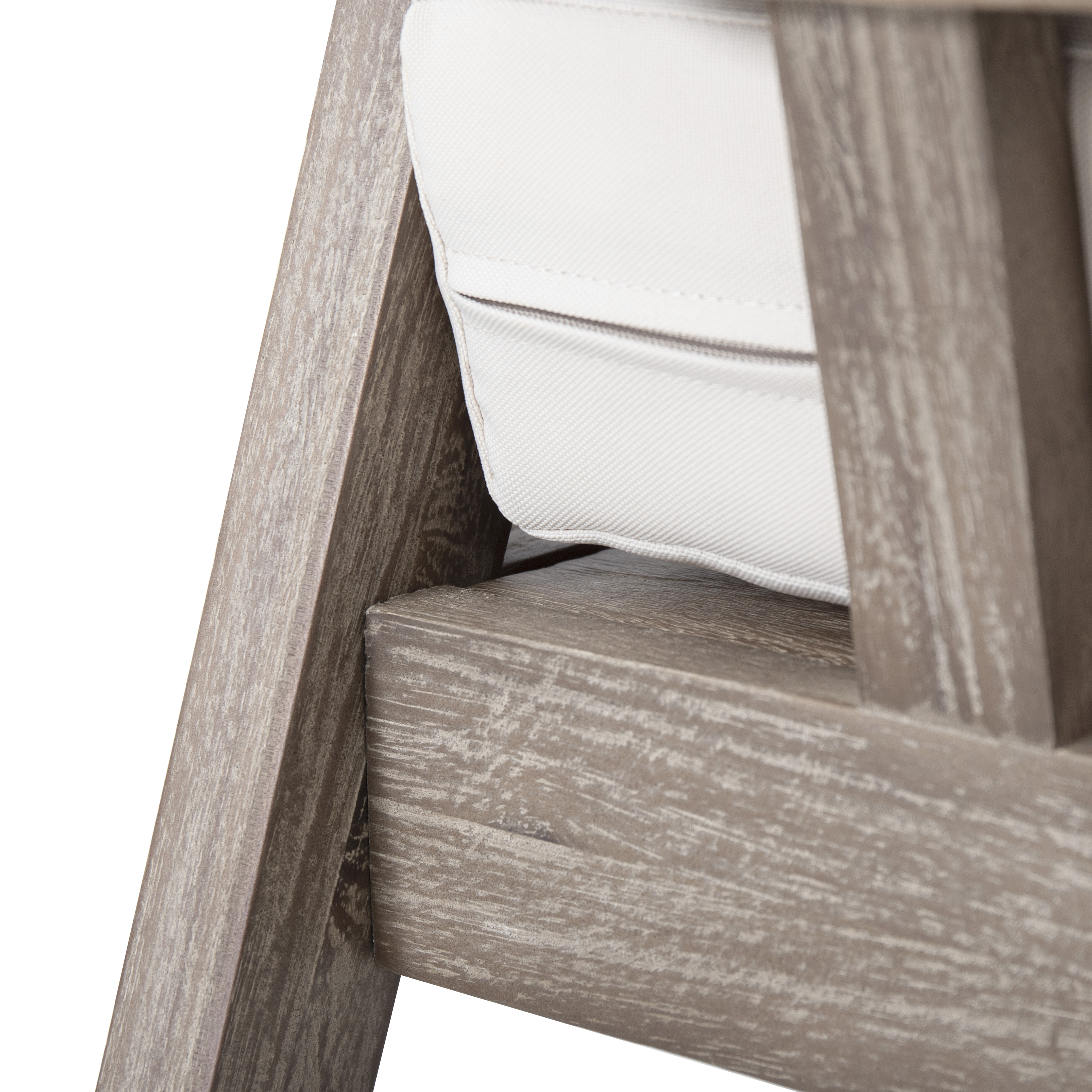 Acacia Wood Patio Club Chair Set