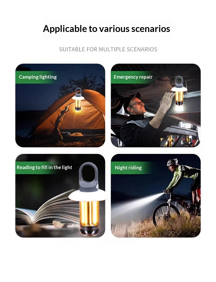 Dual-Source Camping Light