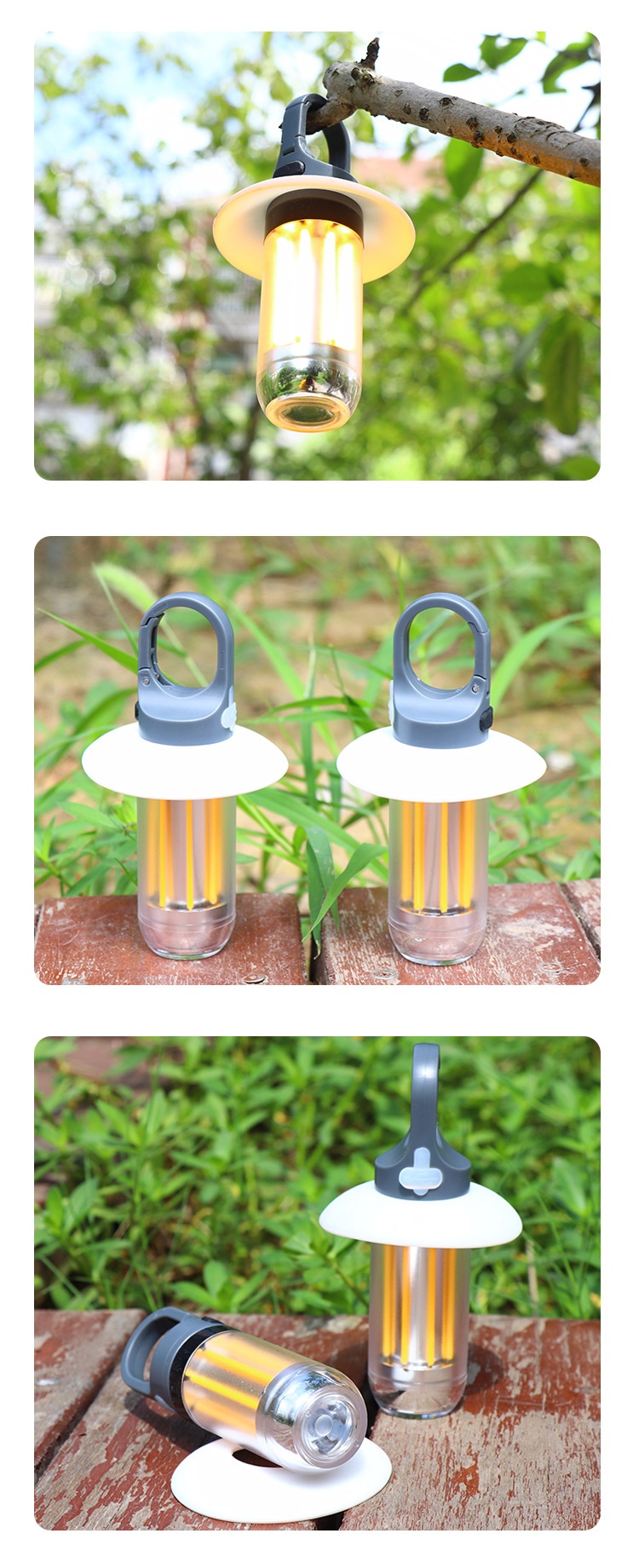 Dual-Source Camping Light