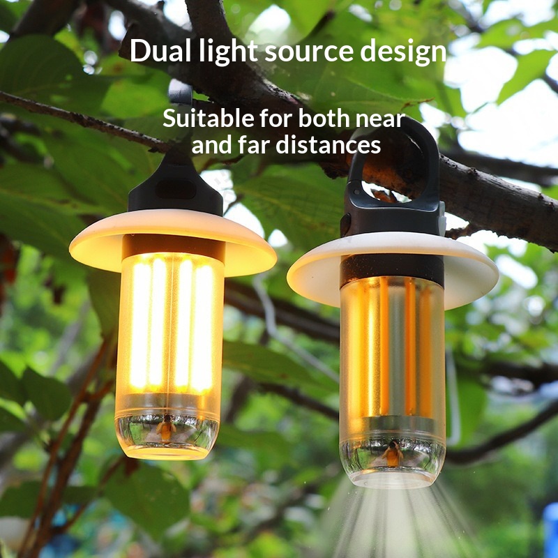 Dual-Source Camping Light