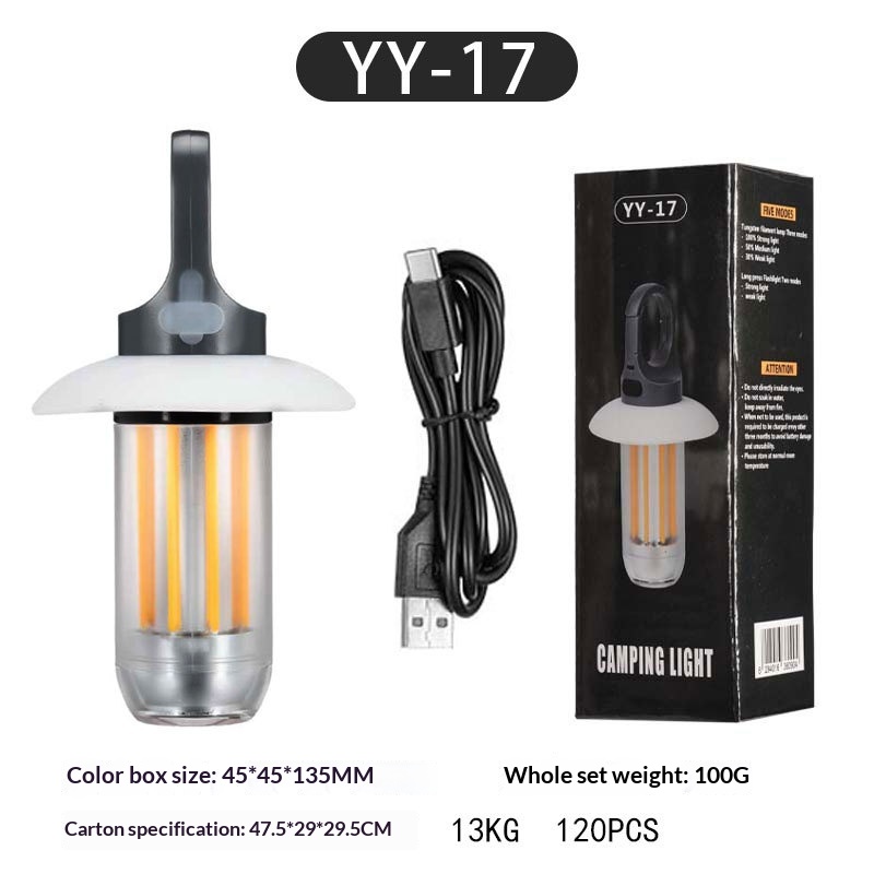 Dual-Source Camping Light
