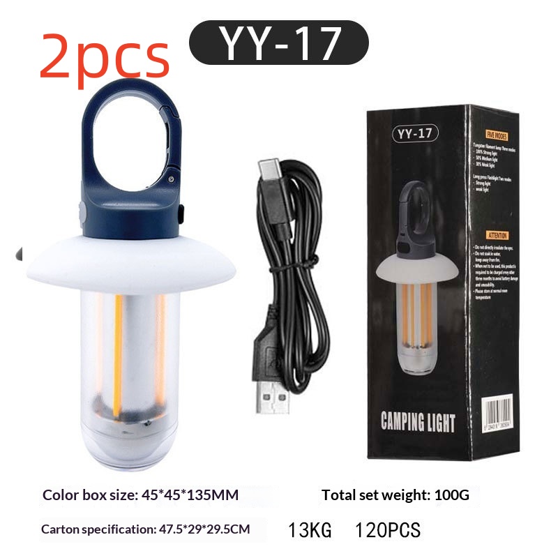 Dual-Source Camping Light