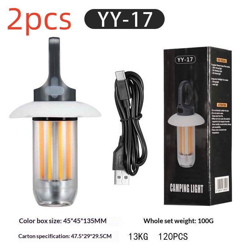 Dual-Source Camping Light