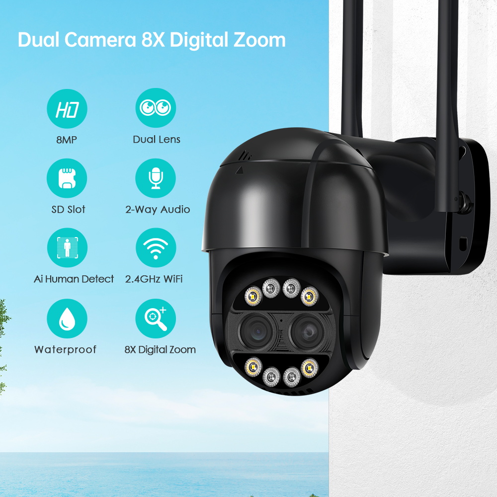 Wifi Camera 4K Outdoor