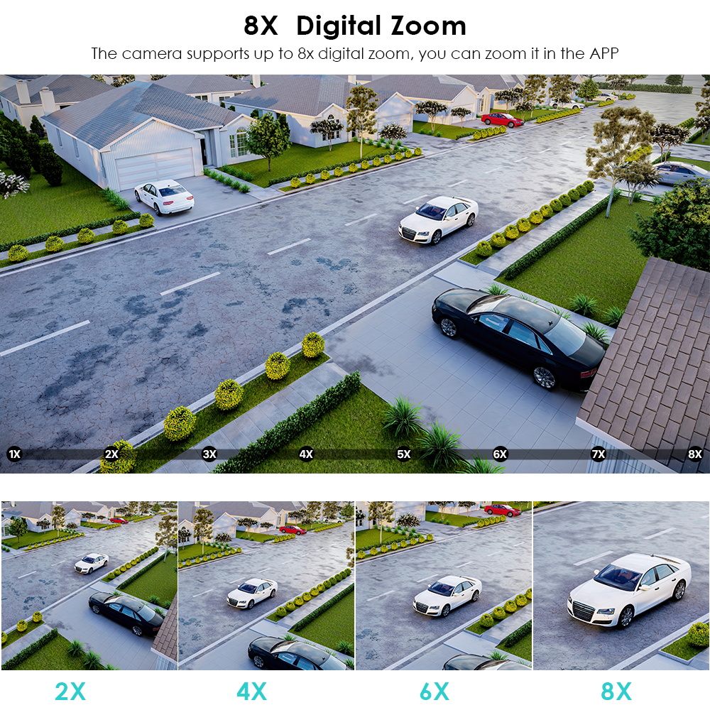 Wifi Camera 4K Outdoor