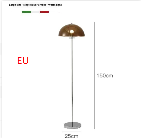 Influencer style Bauhaus inspired Mushroom Floor Lamp