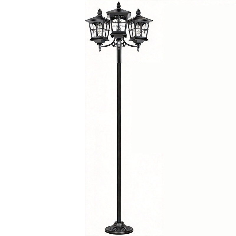 Solar Street Light Post Lamp