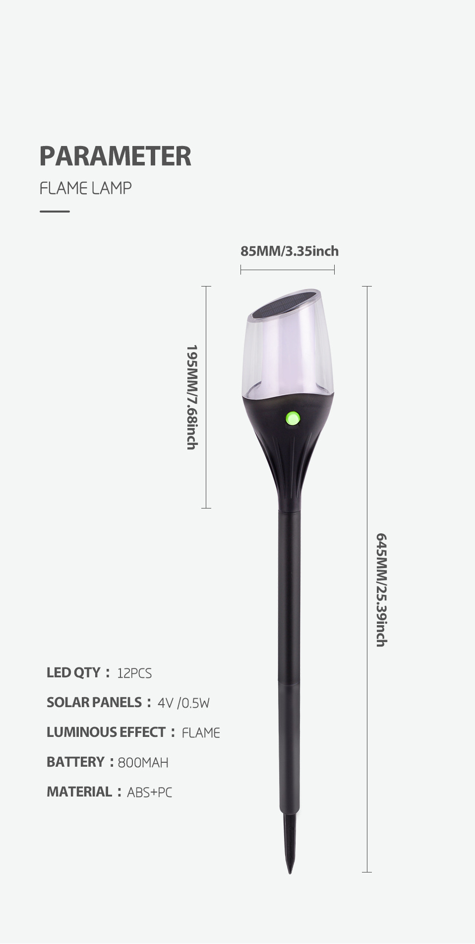 Solar Ground Lamp