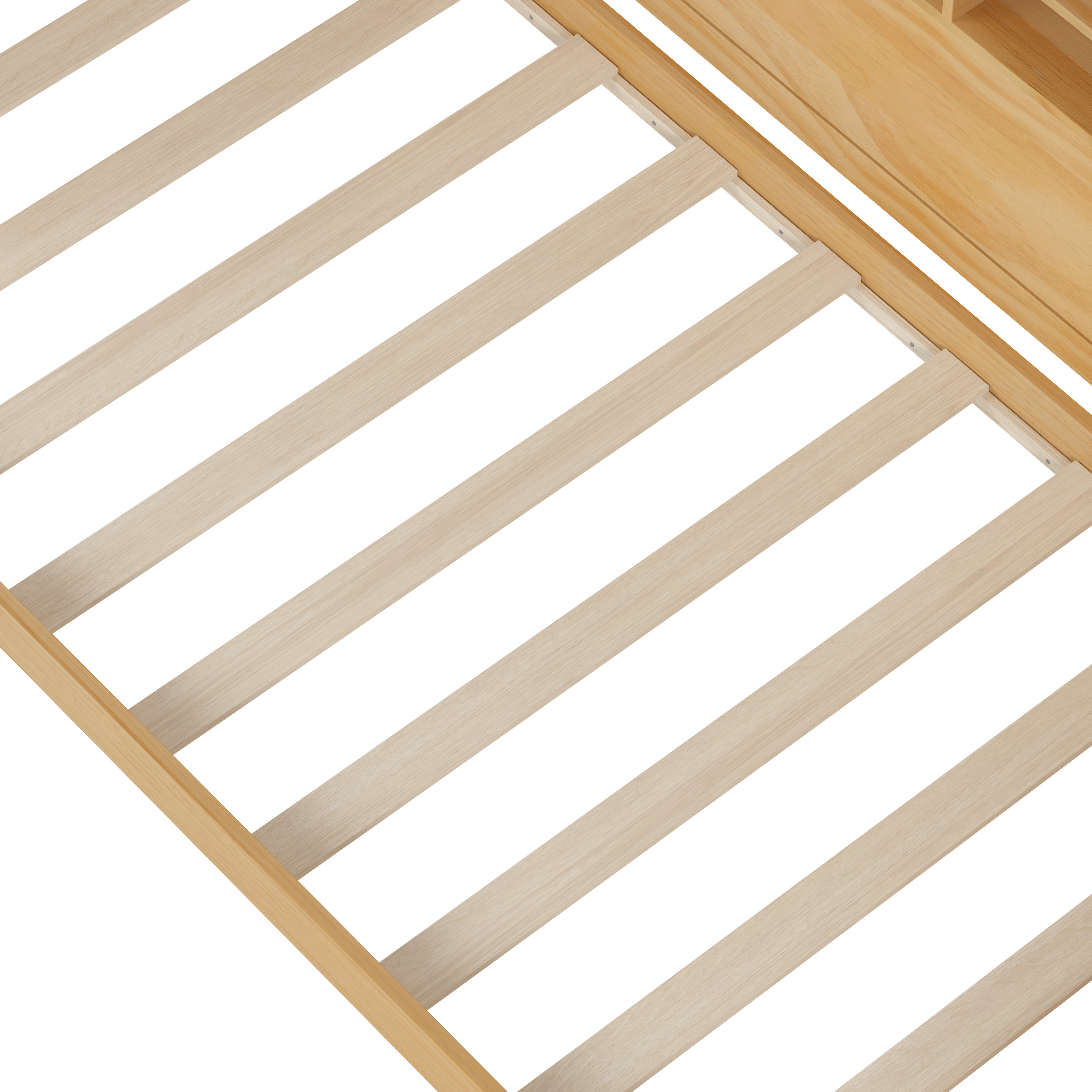 Wooden Twin Size Daybed Storage