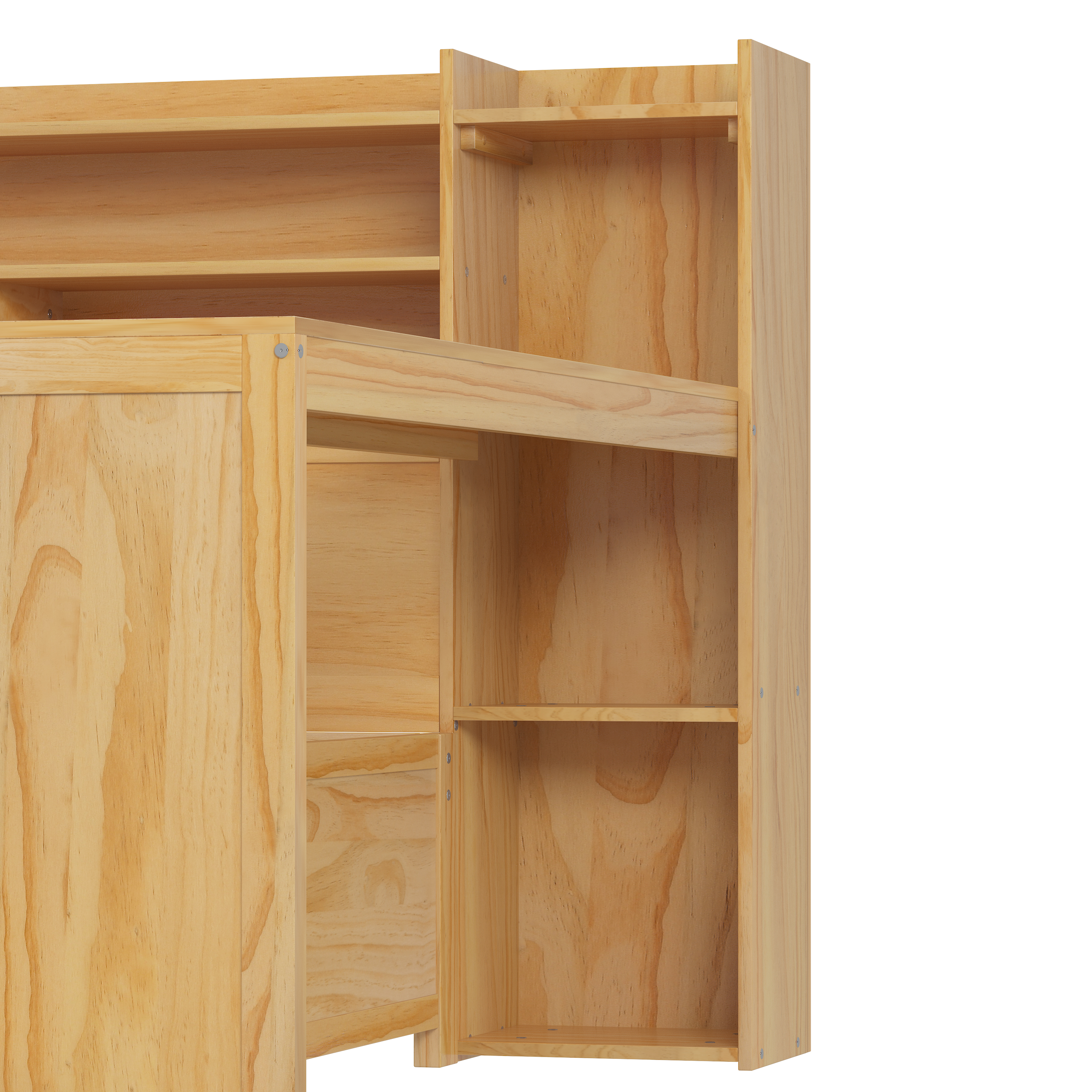 Wooden Twin Size Daybed Storage