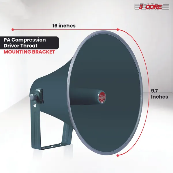 PA Horn Speaker, 600W Weatherproof