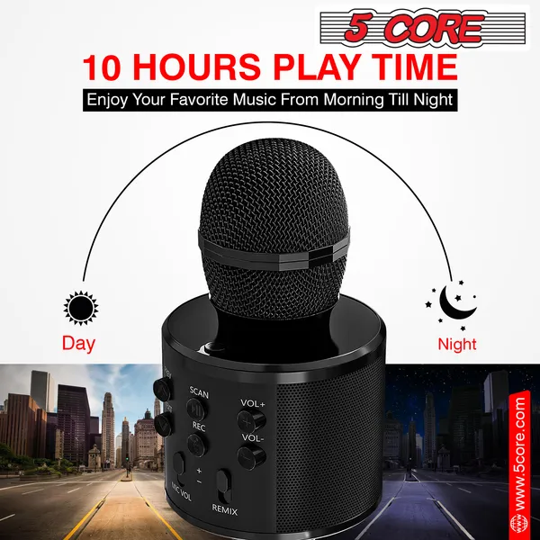 Wireless Karaoke Mic With Speaker