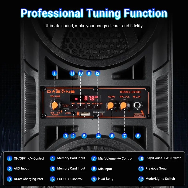 Portable Bluetooth Speaker