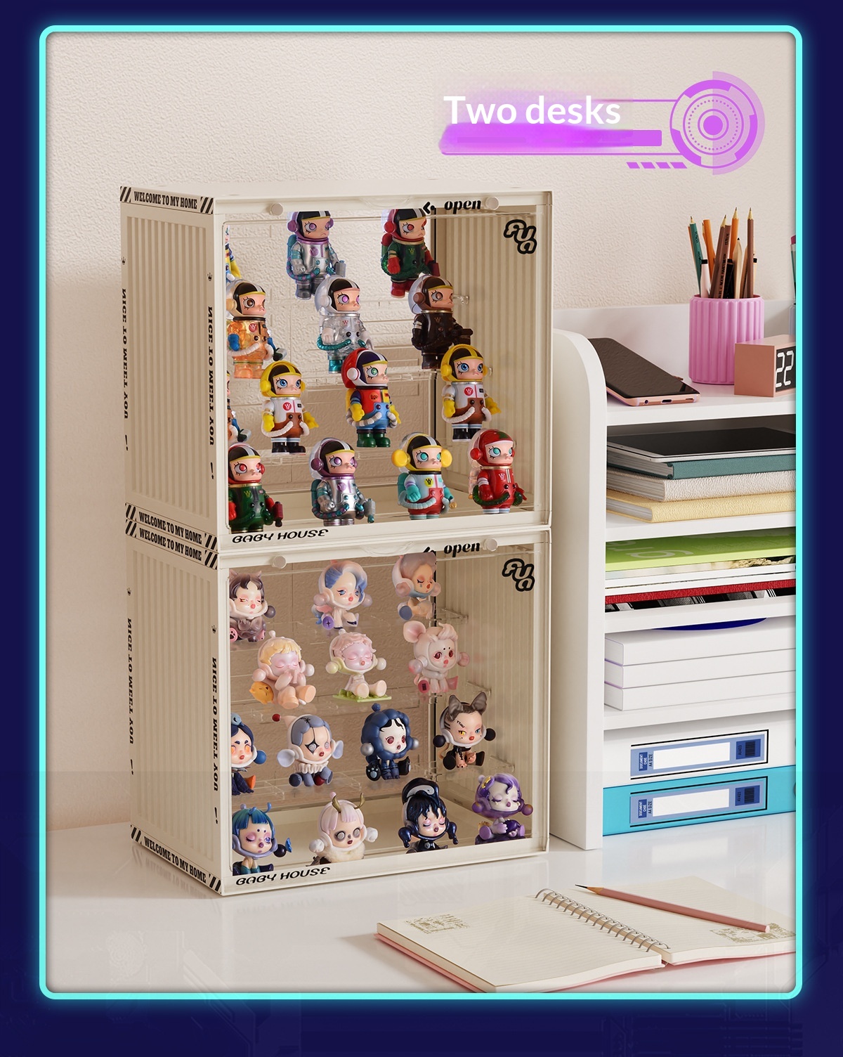 Acrylic Storage Display Rack