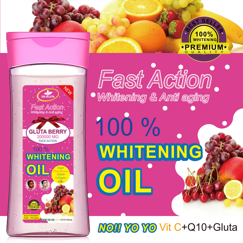 Glutathione Whitening Oil, 200ml, Body Oil