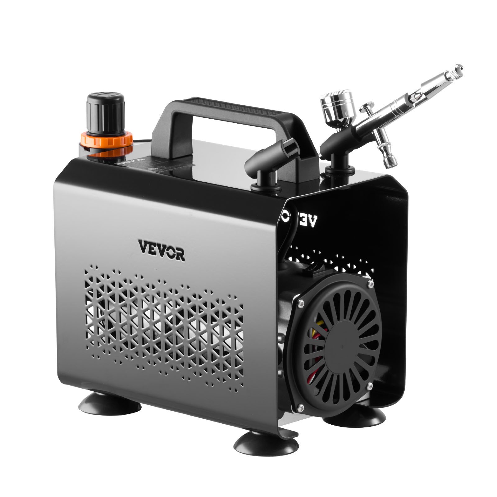 Airbrush Kit with Air Compressor and 3 Tips
