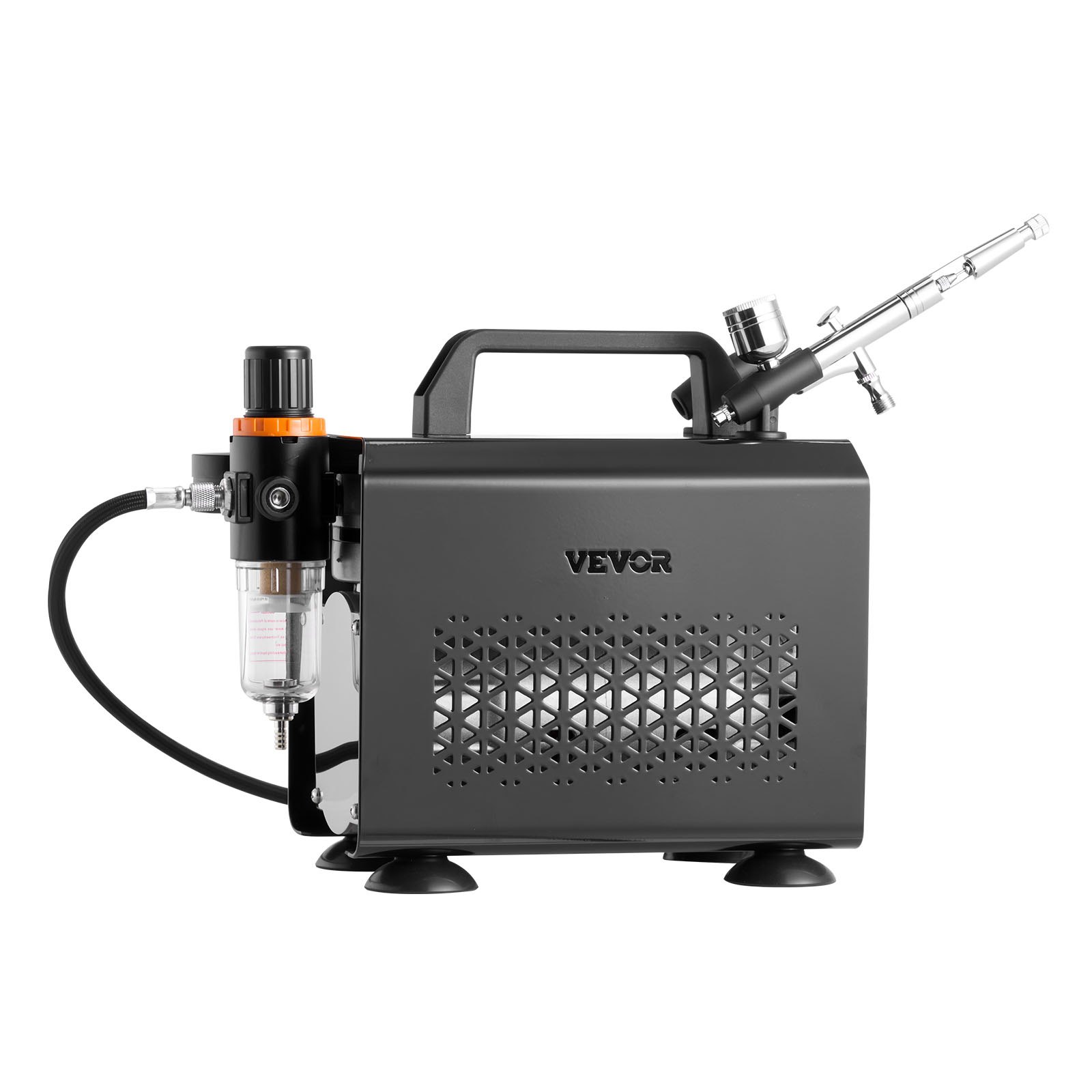 Airbrush Kit with Air Compressor and 3 Tips