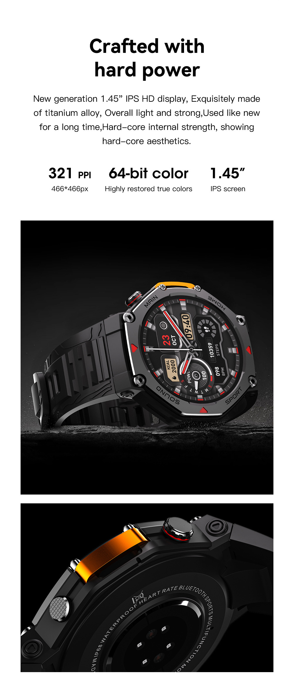 Water-Resistant Smartwatch