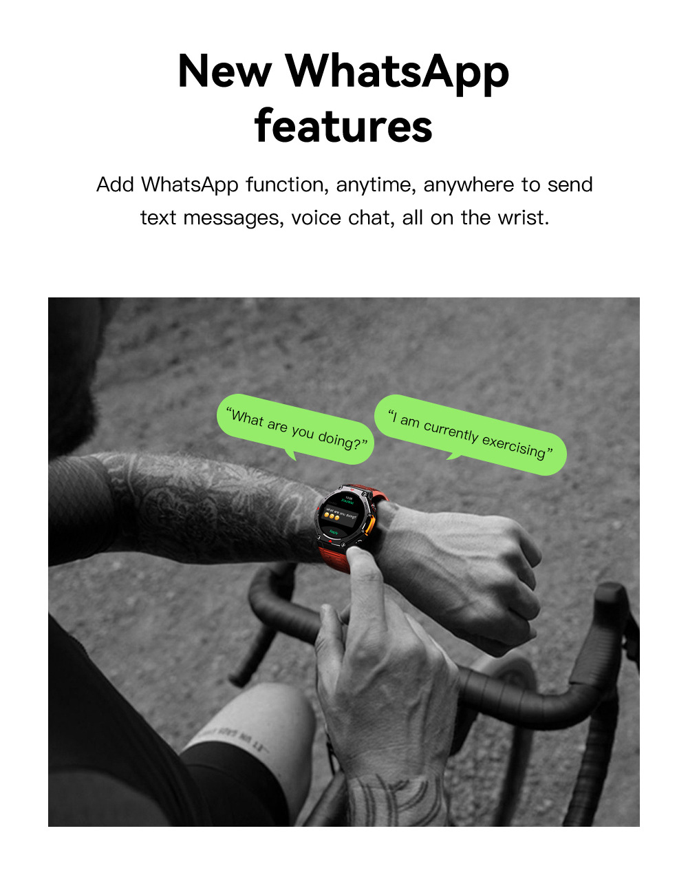 Water-Resistant Smartwatch