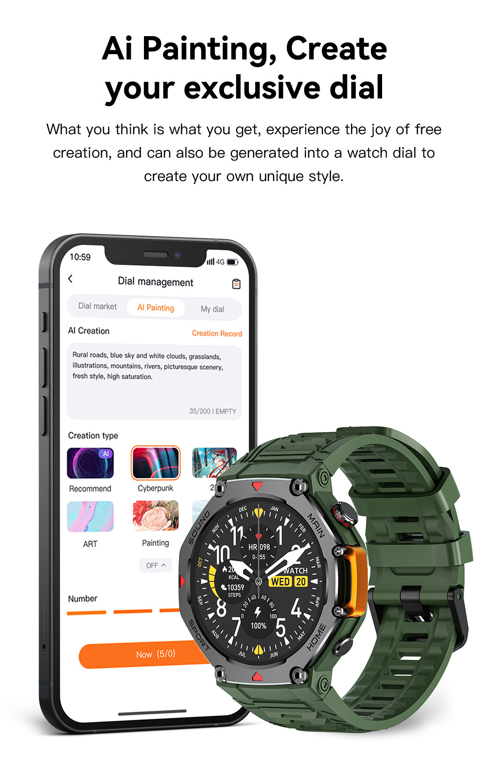 Water-Resistant Smartwatch