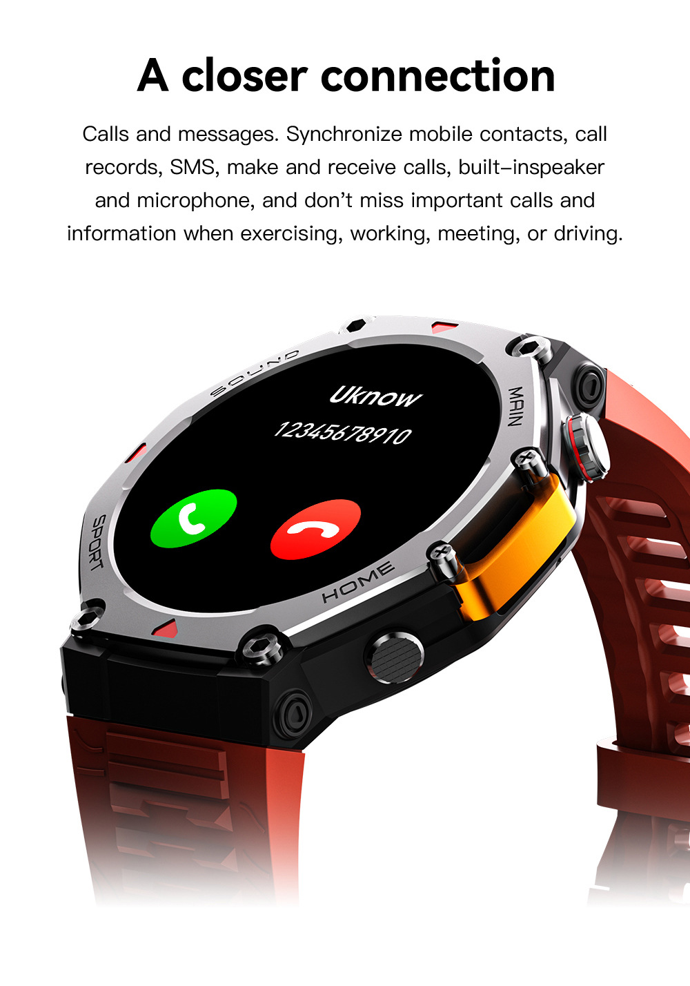 Water-Resistant Smartwatch