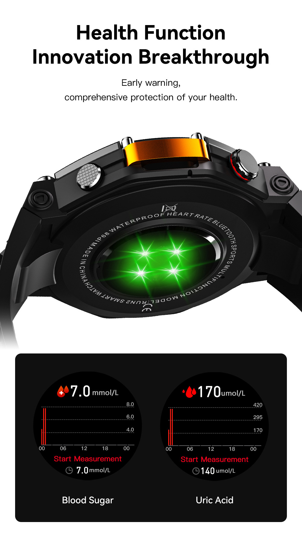 Water-Resistant Smartwatch