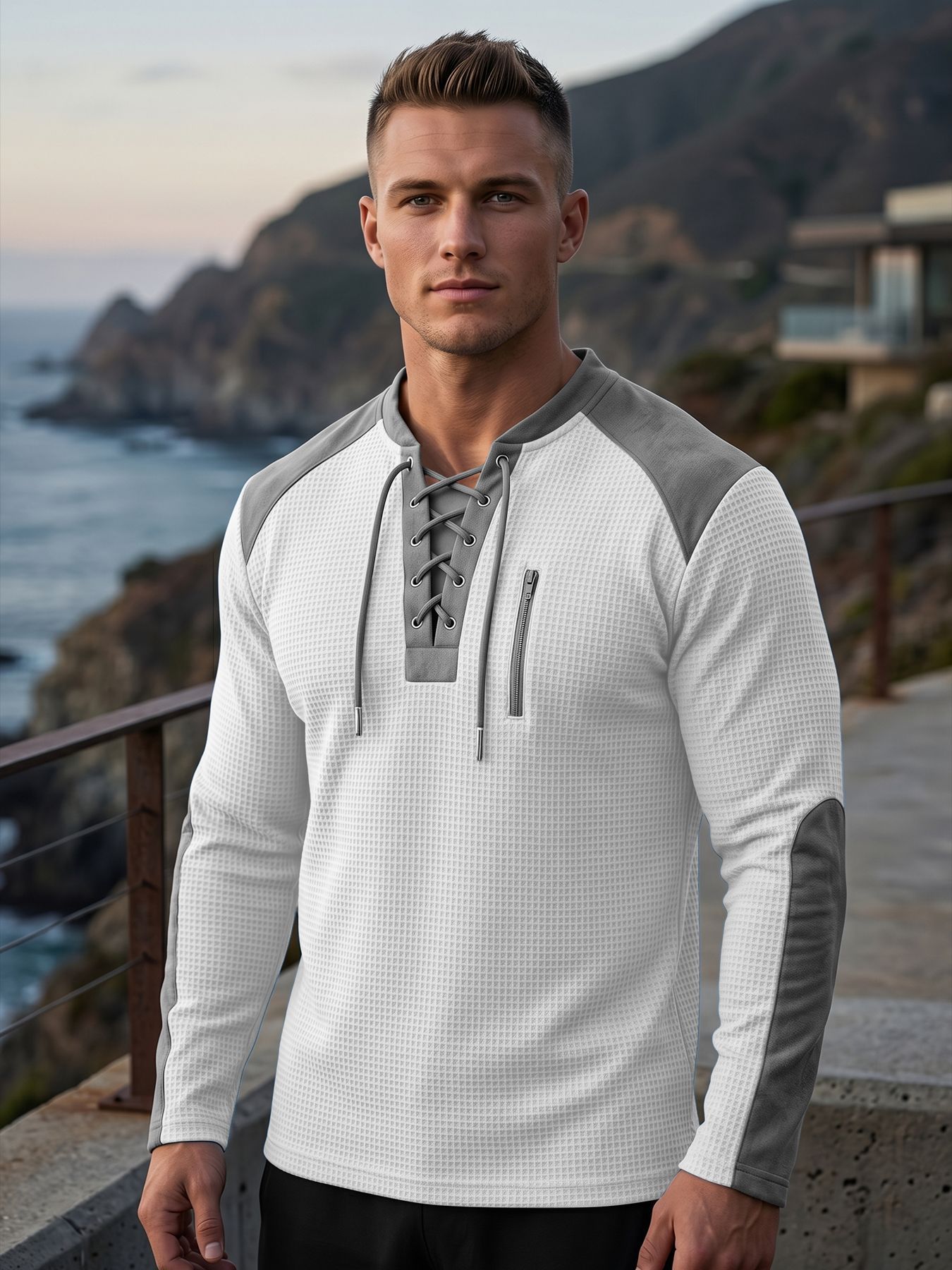 Long-Sleeve Sports Sweatshirt