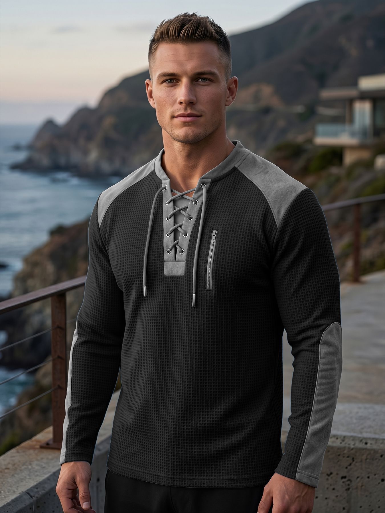 Long-Sleeve Sports Sweatshirt