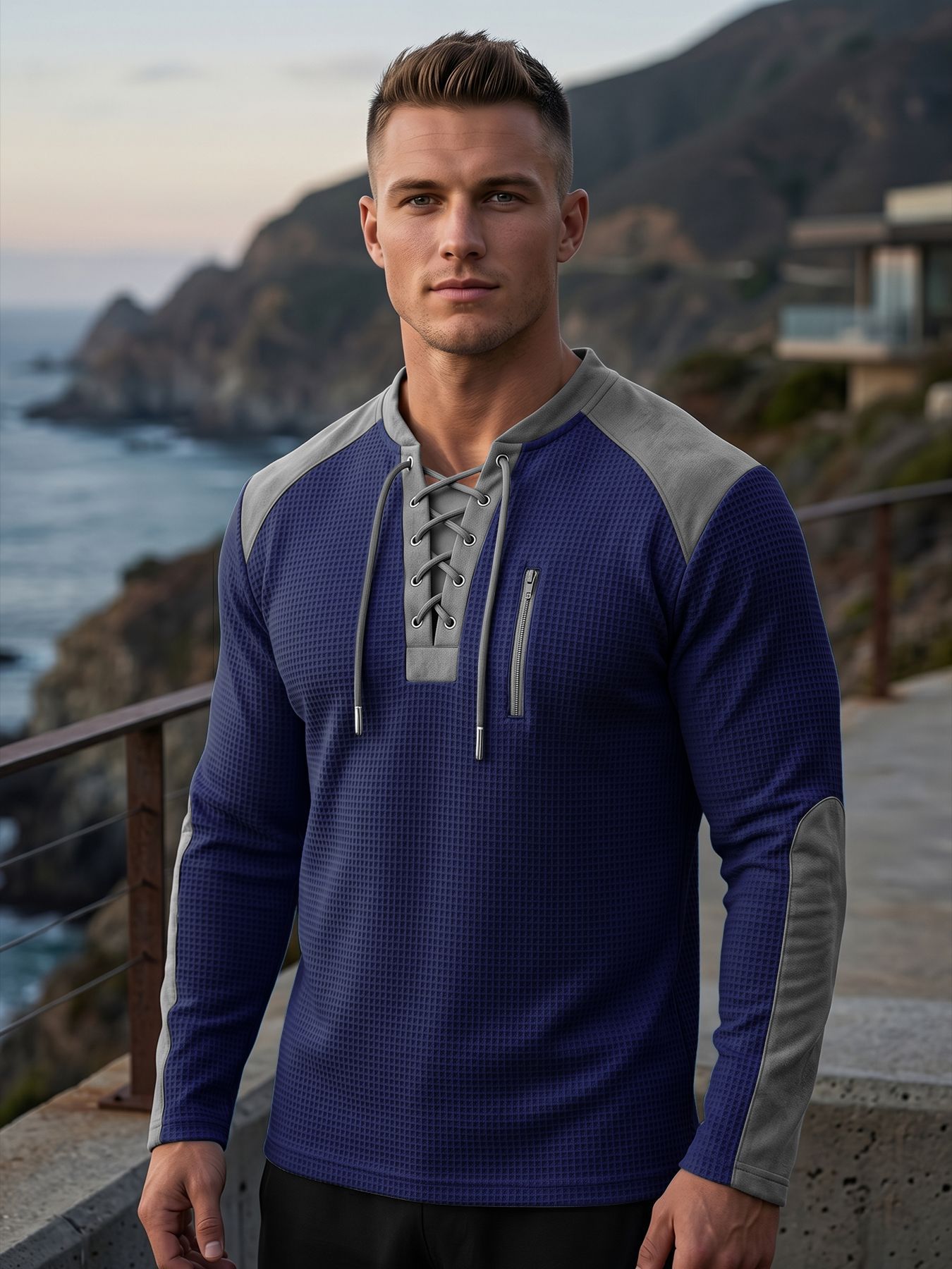 Long-Sleeve Sports Sweatshirt